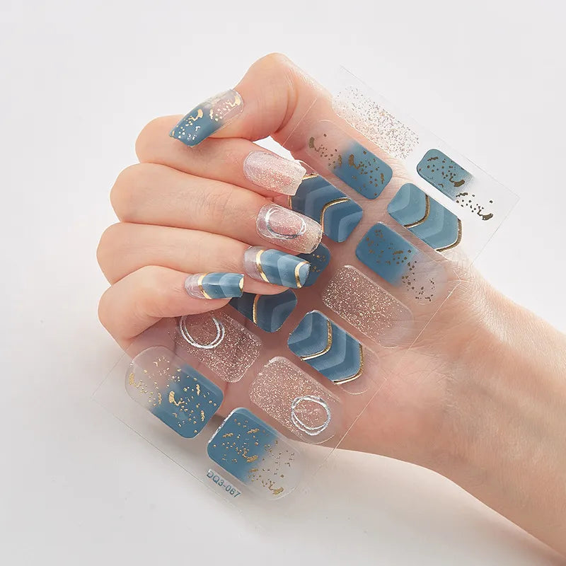 Creative Adhesive Nail Wraps DIY Nail Stickers