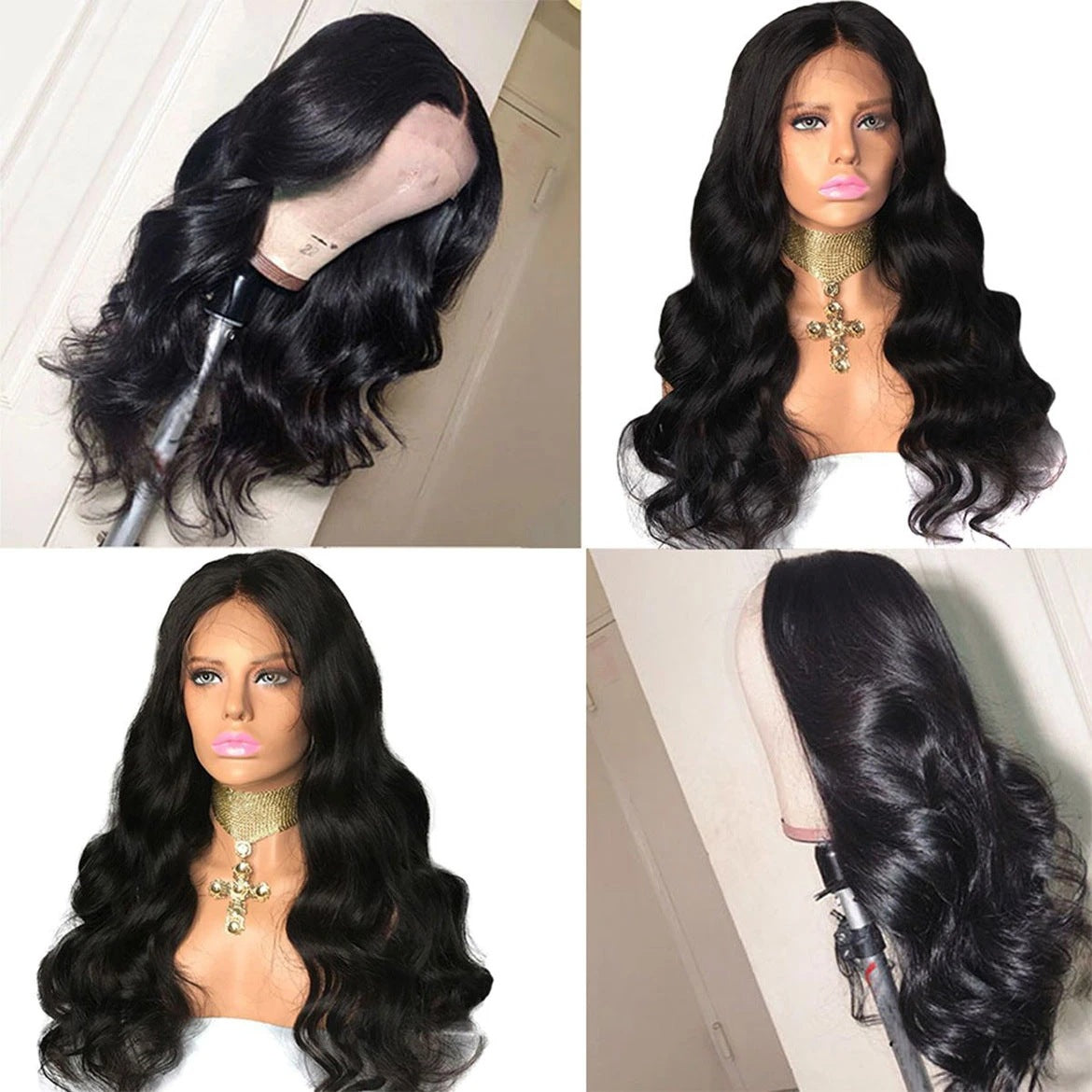 13x6 Front Lace Body Wave Human Hair Wig