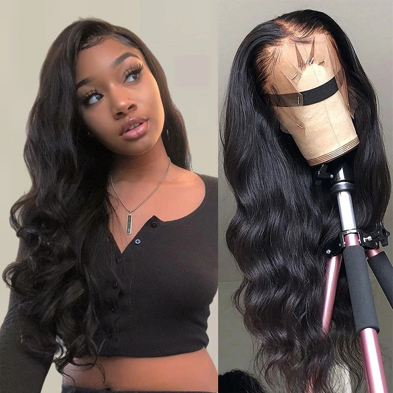 13x6 Front Lace Body Wave Human Hair Wig