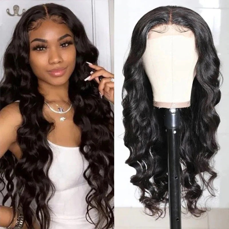 4x4 5x5 Lace Front Body Wave Human Hair Wig