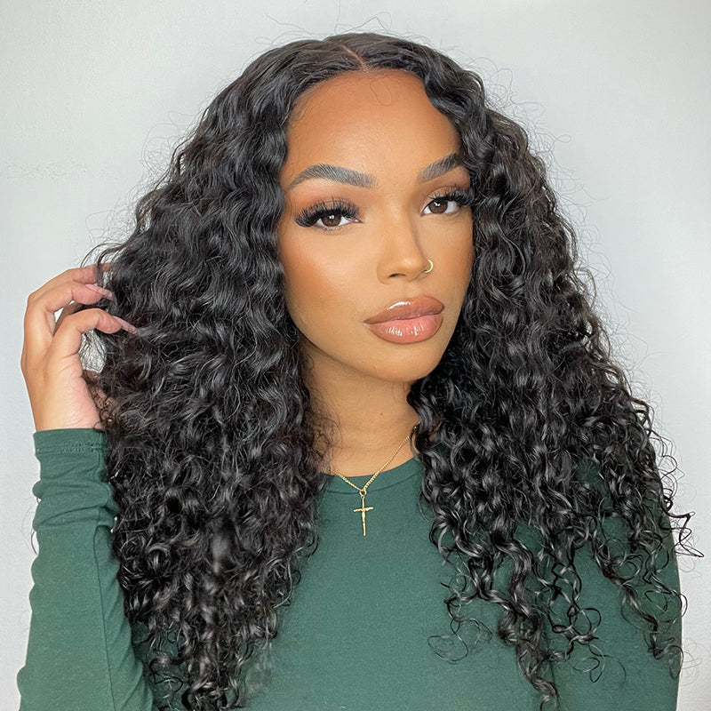 4×4 Lace Springy Curl Bohemian Style Wig