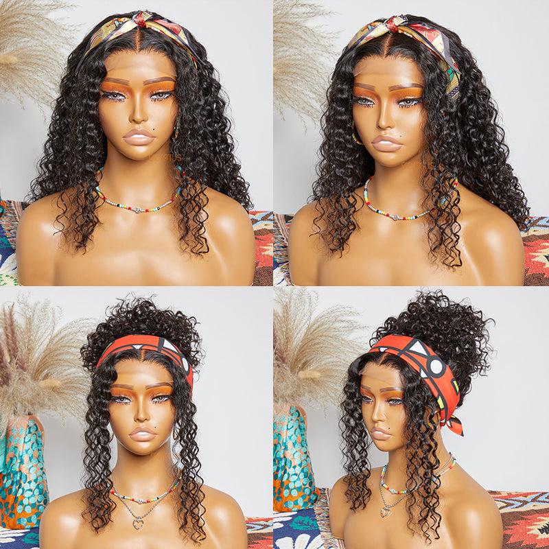 4×4 Lace Springy Curl Bohemian Style Wig