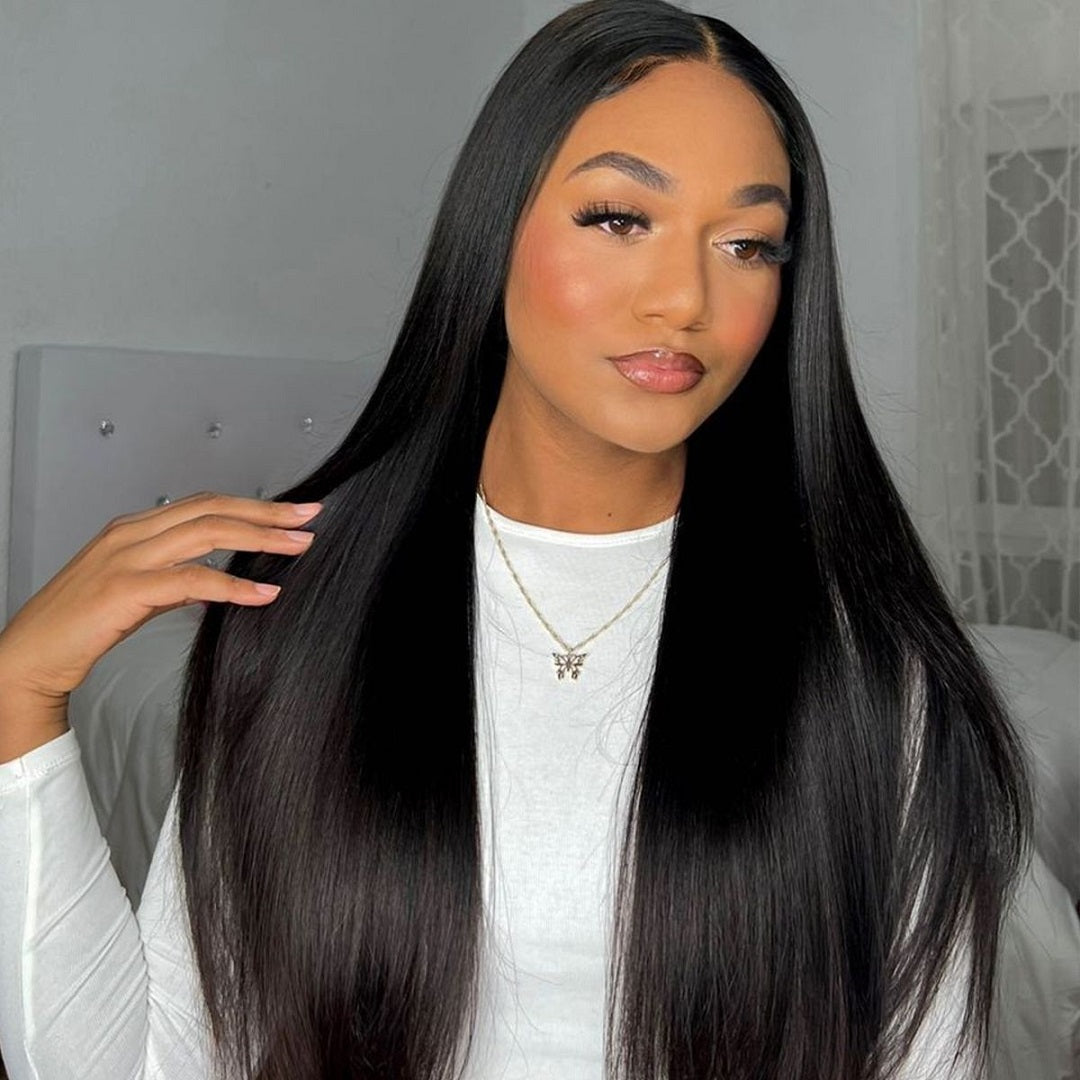 13x4/13x6 Straight Lace Front Human Hair Wigs