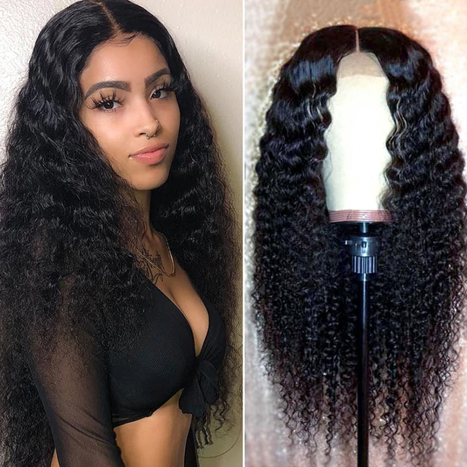 Deep Wave 13X4/13X6 Lace Front Human Hair Wigs